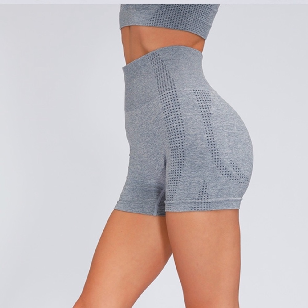 Grey Vital Seamless Shorts
